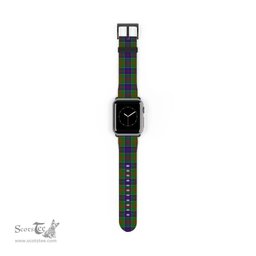Scottish Stewart of Appin Hunting Modern Clan Tartan Watch Band Apple Watch Style Scottish Plaid Tartan Plaid