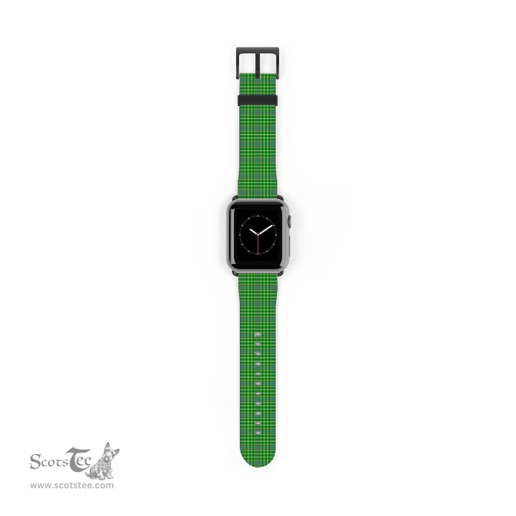 Scottish Currie Clan Tartan Watch Band Apple Watch Style Scottish Plaid Tartan Plaid
