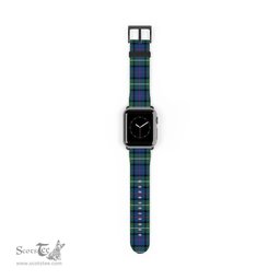 Scottish Davidson of Tulloch  Clan Tartan Watch Band Apple Watch Style Scottish Plaid Tartan Plaid