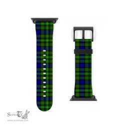 Scottish Rollo Modern Clan Tartan Watch Band Apple Watch Style Scottish Plaid Tartan Plaid