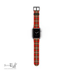 Scottish MacGill Modern Clan Tartan Watch Band Apple Watch Style Scottish Plaid Tartan Plaid