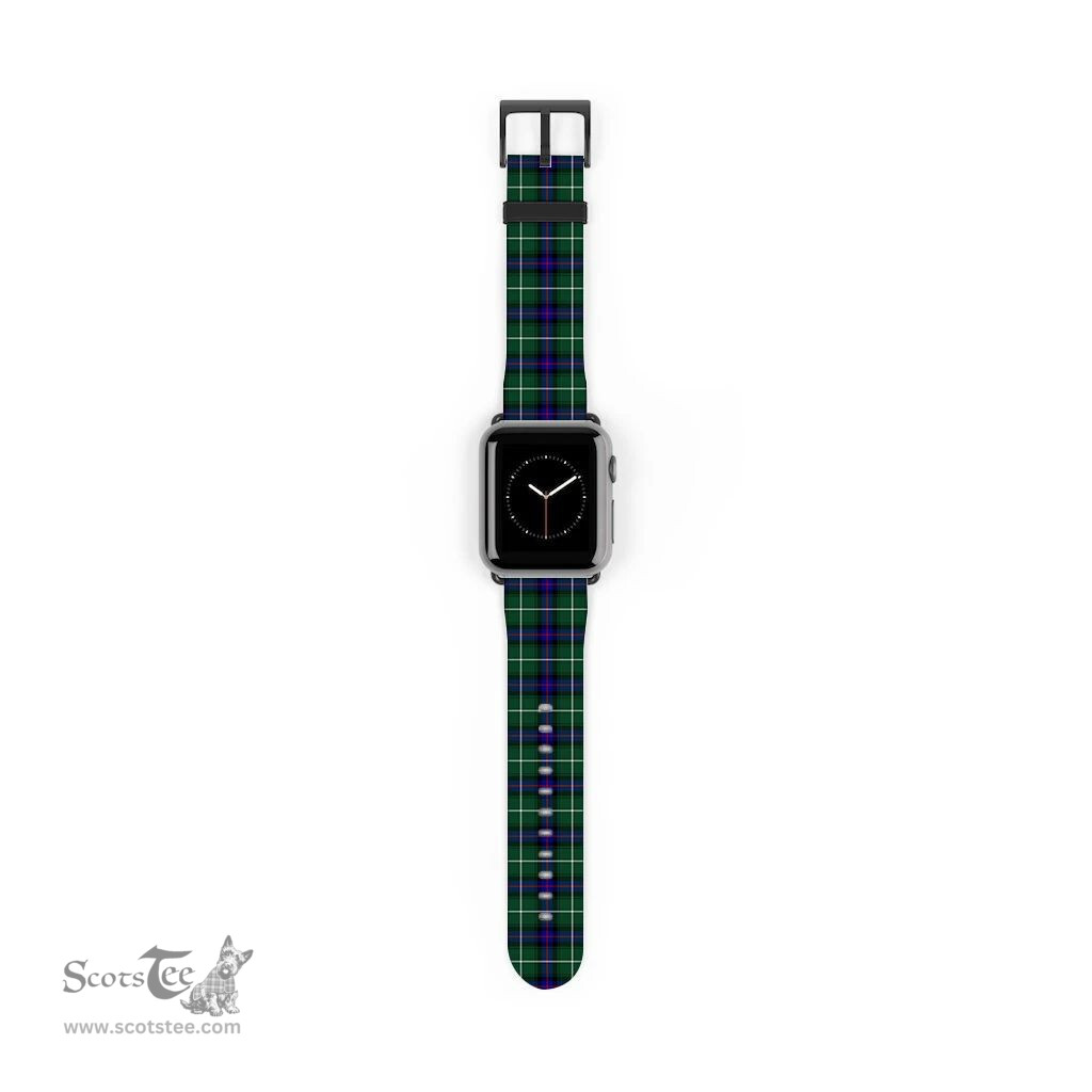 Scottish MacDonald of the Isles Hunting Modern Clan Tartan Watch Band Apple Watch Style Scottish Plaid Tartan Plaid