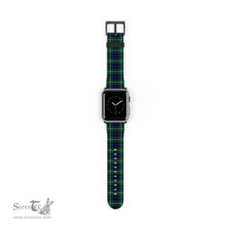 Scottish MacDonald of the Isles Hunting Modern Clan Tartan Watch Band Apple Watch Style Scottish Plaid Tartan Plaid