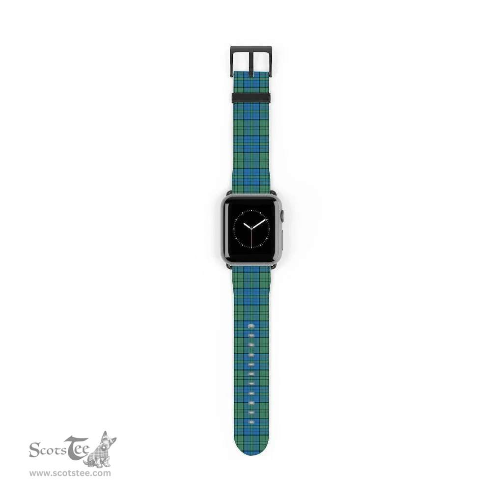 Scottish Lockhart Clan Tartan Watch Band Apple Watch Style Scottish Plaid Tartan Plaid
