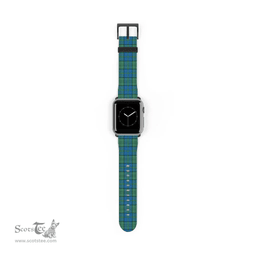 Scottish Lockhart Clan Tartan Watch Band Apple Watch Style Scottish Plaid Tartan Plaid