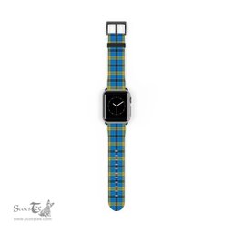 Scottish Laing Clan Tartan Watch Band Apple Watch Style Scottish Plaid Tartan Plaid