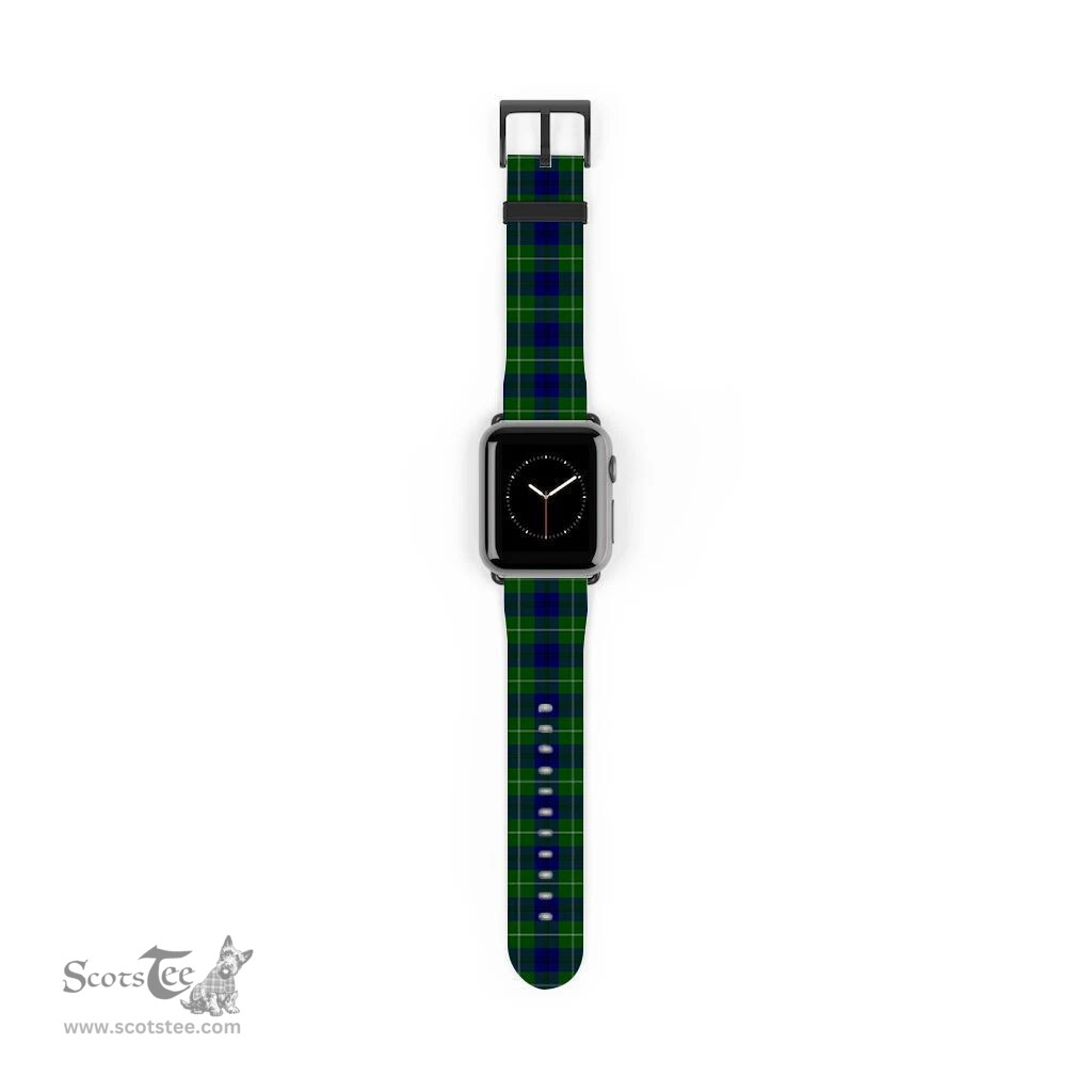 Scottish Oliphant Modern Clan Tartan Watch Band Apple Watch Style Scottish Plaid Tartan Plaid