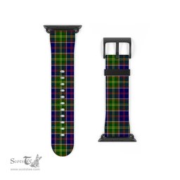 Scottish Dalrymple Clan Tartan Watch Band Apple Watch Style Scottish Plaid Tartan Plaid