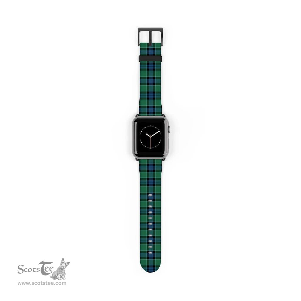 Scottish Graham of Menteith Ancient Clan Tartan Watch Band Apple Watch Style Scottish Plaid Tartan Plaid