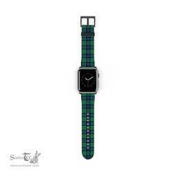 Scottish Graham of Menteith Ancient Clan Tartan Watch Band Apple Watch Style Scottish Plaid Tartan Plaid