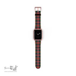 Scottish MacPherson Ancient Clan Tartan Watch Band Apple Watch Style Scottish Plaid Tartan Plaid