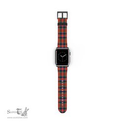 Scottish MacDuff Ancient Clan Tartan Watch Band Apple Watch Style Scottish Plaid Tartan Plaid