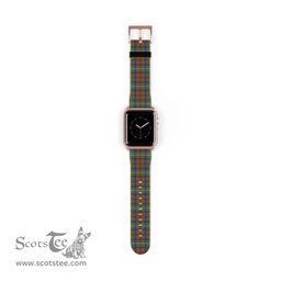 Scottish Shaw Green Modern Clan Tartan Watch Band Apple Watch Style Scottish Plaid Tartan Plaid