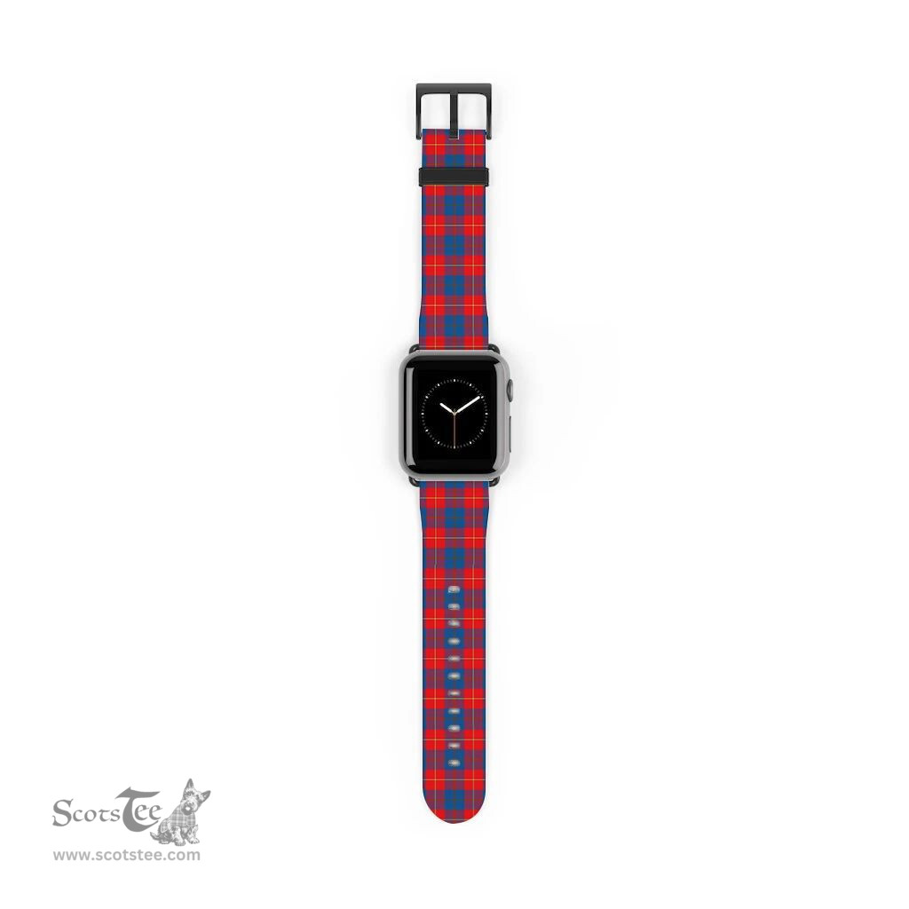 Scottish Galloway Red Clan Tartan Watch Band Apple Watch Style Scottish Plaid Tartan Plaid