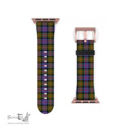 Scottish Carnegie Ancient Clan Tartan Watch Band Apple Watch Style Scottish Plaid Tartan Plaid