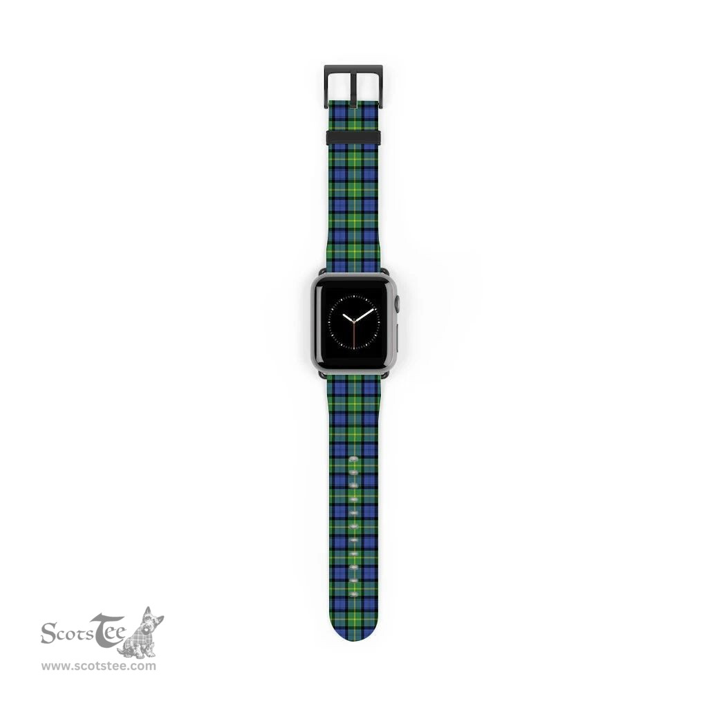 Scottish Gordon Old Ancient Clan Tartan Watch Band Apple Watch Style Scottish Plaid Tartan Plaid