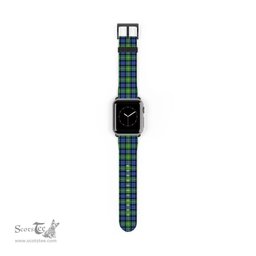 Scottish Gordon Old Ancient Clan Tartan Watch Band Apple Watch Style Scottish Plaid Tartan Plaid
