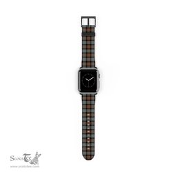 Scottish Gunn Weathered Clan Tartan Watch Band Apple Watch Style Scottish Plaid Tartan Plaid