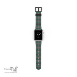 Scottish MacFarlane Hunting Ancient Clan Tartan Watch Band Apple Watch Style Scottish Plaid Tartan Plaid