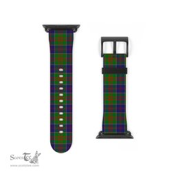 Scottish Stewart of Appin Hunting Modern Clan Tartan Watch Band Apple Watch Style Scottish Plaid Tartan Plaid