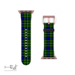 Scottish Rollo Modern Clan Tartan Watch Band Apple Watch Style Scottish Plaid Tartan Plaid