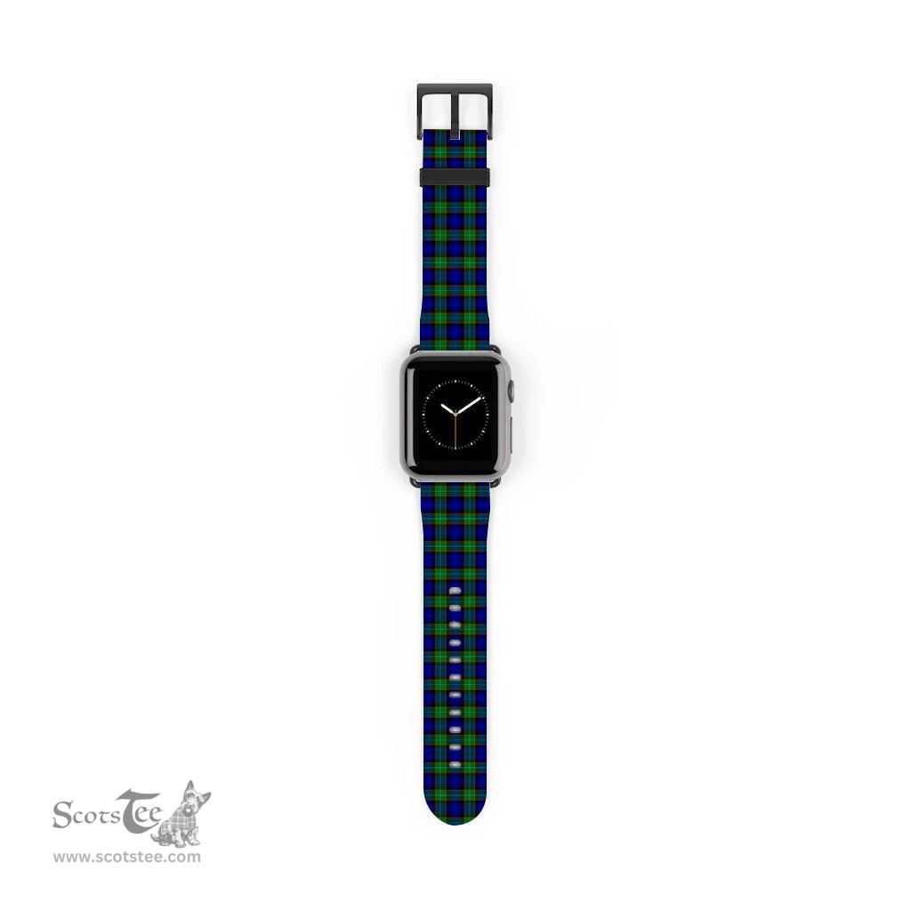 Scottish Sempill Modern Clan Tartan Watch Band Apple Watch Style Scottish Plaid Tartan Plaid