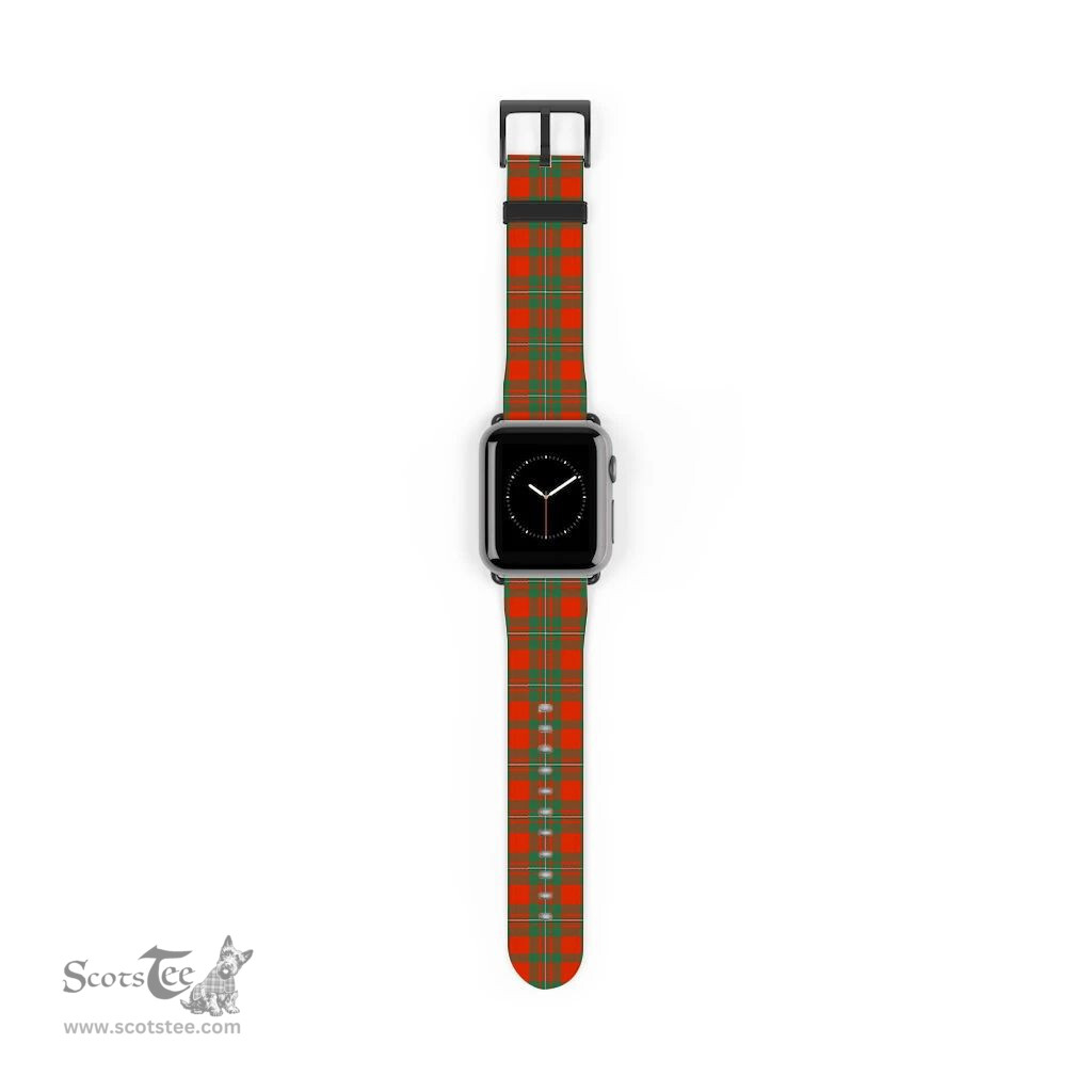 Scottish MacGregor Ancient Clan Tartan Watch Band Apple Watch Style Scottish Plaid Tartan Plaid