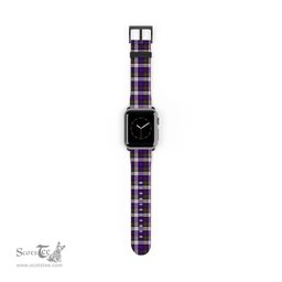 Scottish MacDonald Dress Modern Clan Tartan Watch Band Apple Watch Style Scottish Plaid Tartan Plaid