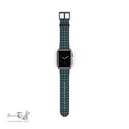 Scottish MacDonnell of Glengarry Ancient Clan Tartan Watch Band Apple Watch Style Scottish Plaid Tartan Plaid
