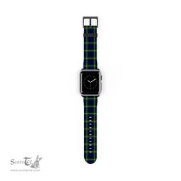 Scottish Forbes Modern Clan Tartan Watch Band Apple Watch Style Scottish Plaid Tartan Plaid