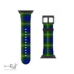 Scottish Maitland Clan Tartan Watch Band Apple Watch Style Scottish Plaid Tartan Plaid