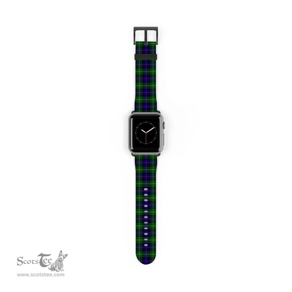 Scottish MacThomas Modern Clan Tartan Watch Band Apple Watch Style Scottish Plaid Tartan Plaid