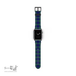 Scottish Hamilton Hunting Modern Clan Tartan Watch Band Apple Watch Style Scottish Plaid Tartan Plaid