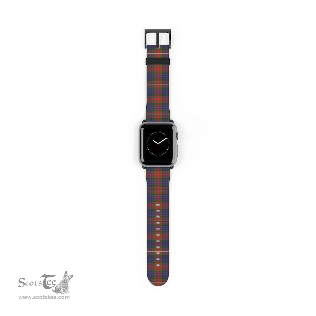 Scottish Fraser Hunting Modern Clan Tartan Watch Band Apple Watch Style Scottish Plaid Tartan Plaid