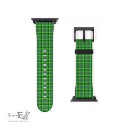 Scottish Currie Clan Tartan Watch Band Apple Watch Style Scottish Plaid Tartan Plaid