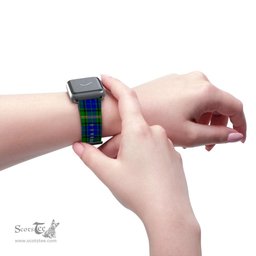 Scottish Maitland Clan Tartan Watch Band Apple Watch Style Scottish Plaid Tartan Plaid