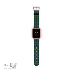 Scottish Cockburn Ancient Clan Tartan Watch Band Apple Watch Style Scottish Plaid Tartan Plaid