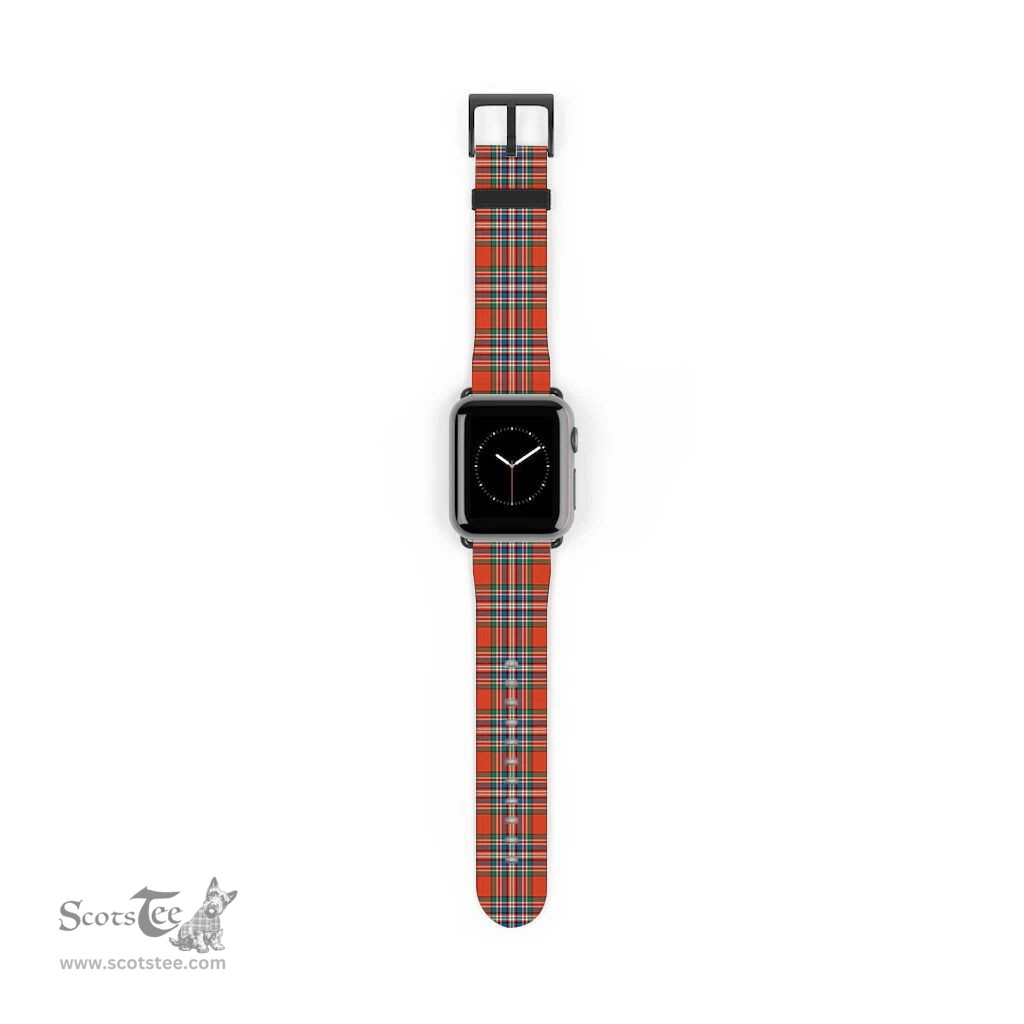 Scottish MacFarlane Ancient Clan Tartan Watch Band Apple Watch Style Scottish Plaid Tartan Plaid