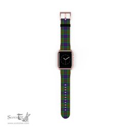 Scottish Stewart of Appin Hunting Modern Clan Tartan Watch Band Apple Watch Style Scottish Plaid Tartan Plaid