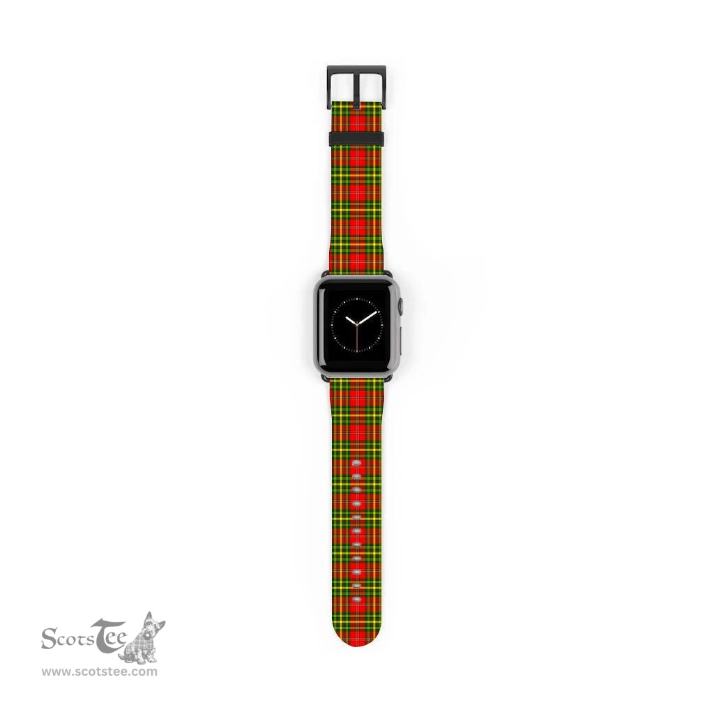 Scottish Leask Clan Tartan Watch Band Apple Watch Style Scottish Plaid Tartan Plaid