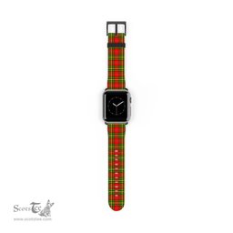 Scottish Leask Clan Tartan Watch Band Apple Watch Style Scottish Plaid Tartan Plaid