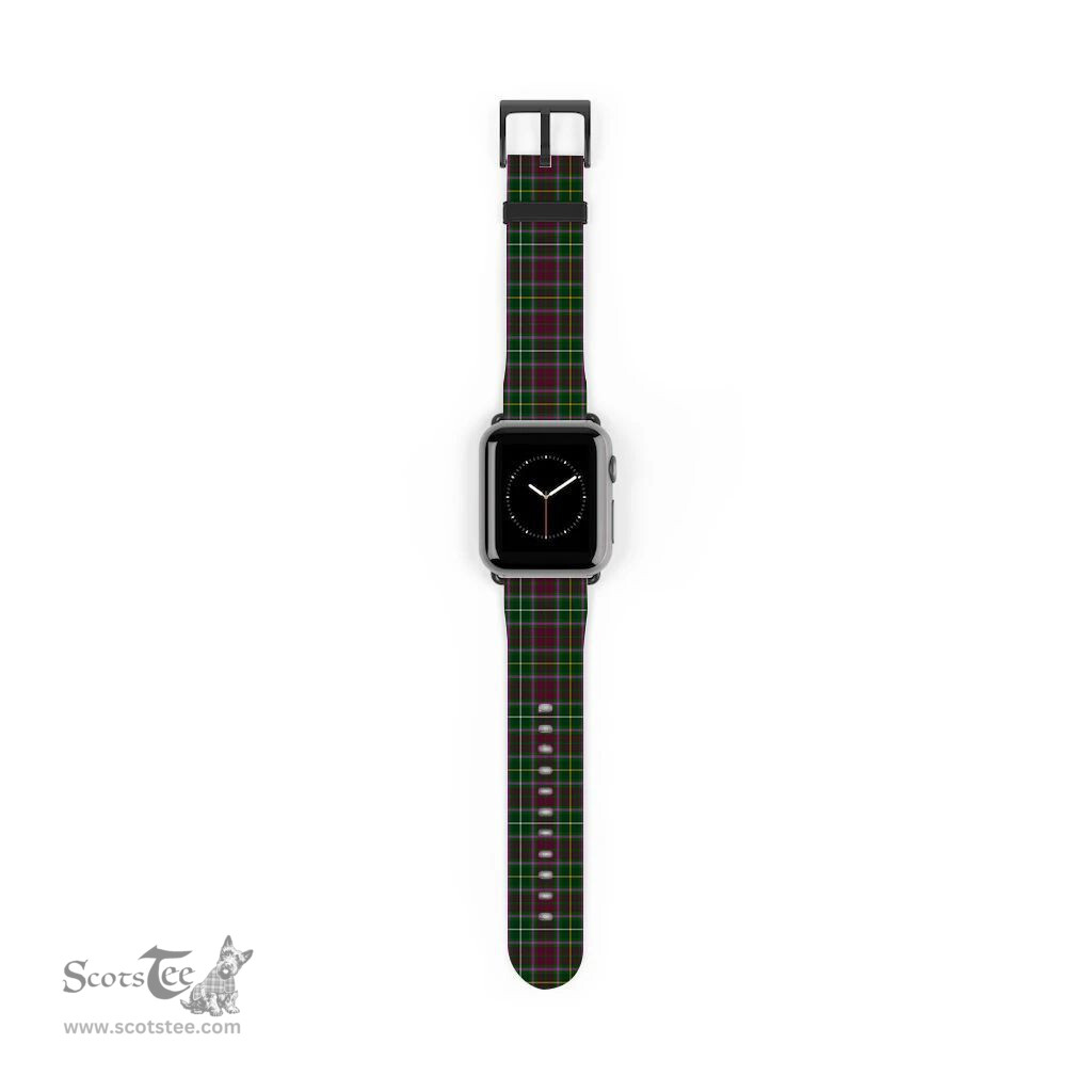 Scottish Crosbie Clan Tartan Watch Band Apple Watch Style Scottish Plaid Tartan Plaid