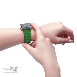 Scottish Currie Clan Tartan Watch Band Apple Watch Style Scottish Plaid Tartan Plaid
