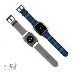 Scottish Davidson of Tulloch  Clan Tartan Watch Band Apple Watch Style Scottish Plaid Tartan Plaid