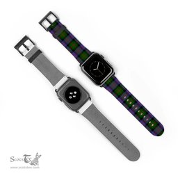 Scottish Blair Modern Clan Tartan Watch Band Apple Watch Style Scottish Plaid Tartan Plaid