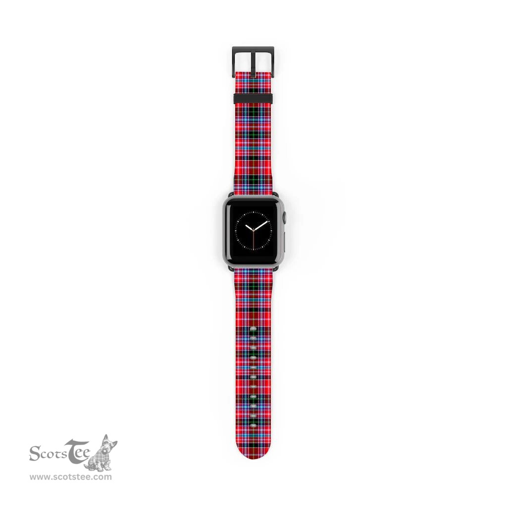 Scottish Udny Clan Tartan Watch Band Apple Watch Style Scottish Plaid Tartan Plaid
