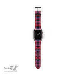 Scottish Udny Clan Tartan Watch Band Apple Watch Style Scottish Plaid Tartan Plaid