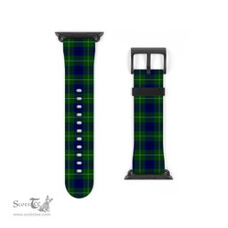 Scottish Oliphant Modern Clan Tartan Watch Band Apple Watch Style Scottish Plaid Tartan Plaid