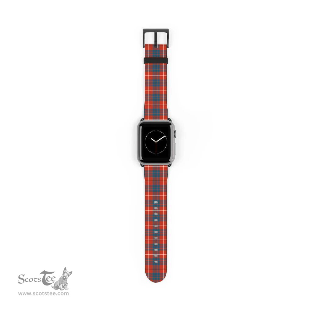Scottish Hamilton Ancient Clan Tartan Watch Band Apple Watch Style Scottish Plaid Tartan Plaid