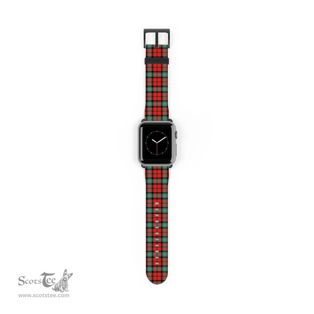 Scottish Kerr Ancient Clan Tartan Watch Band Apple Watch Style Scottish Plaid Tartan Plaid